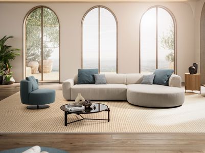 Sofa Ambra & Sessel Pablo von Sedda